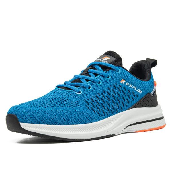 Baasploa Men's Lightweight Mesh Running Shoes - Breathable Outdoor Sports Sneakers for Gym, Jogging, Tennis - Comfortable Cushioning and Support - Image 15
