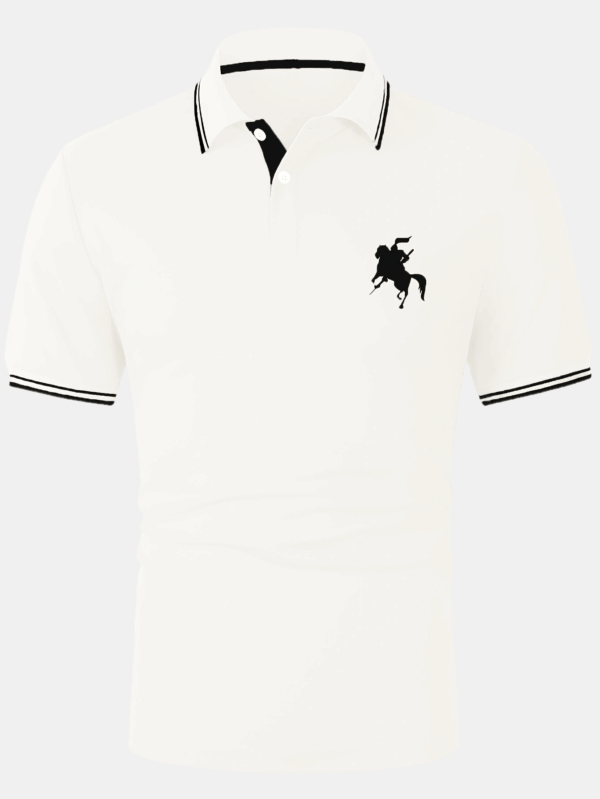 Men'S Light Pink Polo Shirt - Short Sleeve, Regular Fit, Button-Up with Chest Pocket, Summer Work Uniform for Office or Casual Wear, Casual Workwear | Classic Polo Design | Durable Fabri - Image 10
