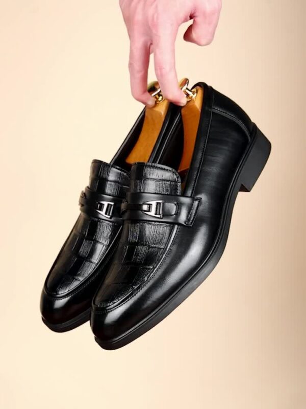 Classic Stylish Men'S Faux Shoes That Are Mature, Stable, Elegant, And Embody a Light Luxury Gentleman'S Flair, Suitable for Balls, Evening Parties, Celebrations, Weddings, Formal Occasions, And Business Casual Wear. - Image 9