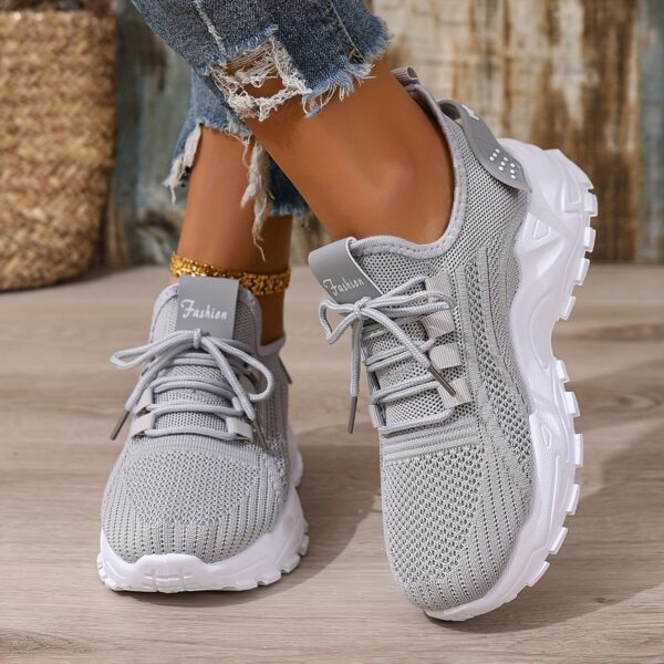 ZOSIVC Cheap womens shoes, Sneakers for women,Slip on shoes for women,White shoes for women, Black shoes for Women Comfortable. Casual Shoes for Beach, Vacation, Camping and Casual Attire, Summer Shoes | Casual Style | Mesh Upper, Ladies Sneakers,That. - Image 11