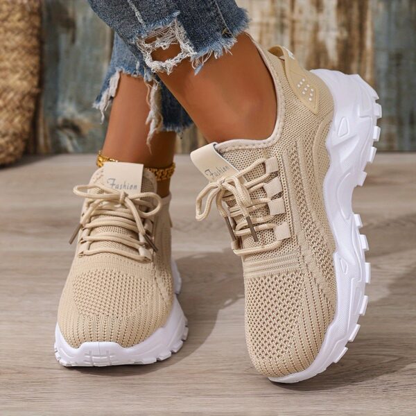ZOSIVC Cheap womens shoes, Sneakers for women,Slip on shoes for women,White shoes for women, Black shoes for Women Comfortable. Casual Shoes for Beach, Vacation, Camping and Casual Attire, Summer Shoes | Casual Style | Mesh Upper, Ladies Sneakers,That. - Image 24