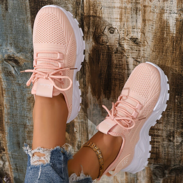 ZOSIVC Cheap womens shoes, Sneakers for women,Slip on shoes for women,White shoes for women, Black shoes for Women Comfortable. Casual Shoes for Beach, Vacation, Camping and Casual Attire, Summer Shoes | Casual Style | Mesh Upper, Ladies Sneakers,That. - Image 9