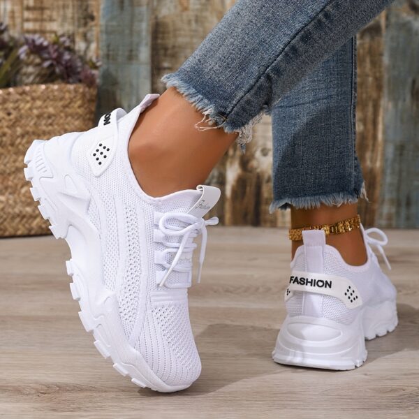 ZOSIVC Cheap womens shoes, Sneakers for women,Slip on shoes for women,White shoes for women, Black shoes for Women Comfortable. Casual Shoes for Beach, Vacation, Camping and Casual Attire, Summer Shoes | Casual Style | Mesh Upper, Ladies Sneakers,That. - Image 26