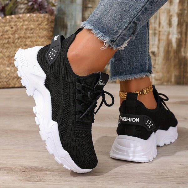 ZOSIVC Cheap womens shoes, Sneakers for women,Slip on shoes for women,White shoes for women, Black shoes for Women Comfortable. Casual Shoes for Beach, Vacation, Camping and Casual Attire, Summer Shoes | Casual Style | Mesh Upper, Ladies Sneakers,That. - Image 27