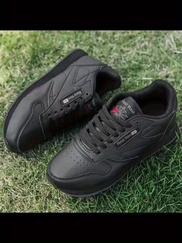 Men'S Lightweight Casual Sneakers - Breathable Synthetic & EVA Sole, Low-Top Lace-Up Design for All-Season Comfort, Versatile for Daily Wear & Sports, Everyday Comfort Shoes, Modern Sneakers, Fabric Lined Interior - Image 7