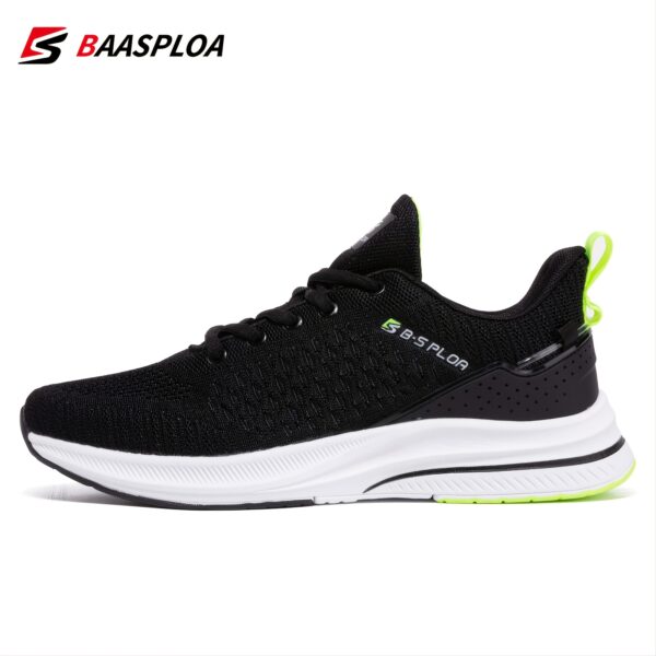 Baasploa Men's Lightweight Mesh Running Shoes - Breathable Outdoor Sports Sneakers for Gym, Jogging, Tennis - Comfortable Cushioning and Support - Image 16