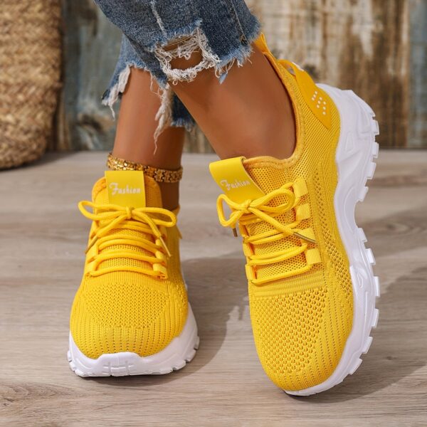 ZOSIVC Cheap womens shoes, Sneakers for women,Slip on shoes for women,White shoes for women, Black shoes for Women Comfortable. Casual Shoes for Beach, Vacation, Camping and Casual Attire, Summer Shoes | Casual Style | Mesh Upper, Ladies Sneakers,That. - Image 15