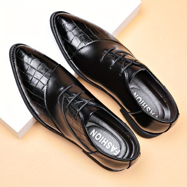 New Large Size Men'S Shoes, Casual Business Formal Shoes, British Korean Style Pointed Shoes. - Image 4