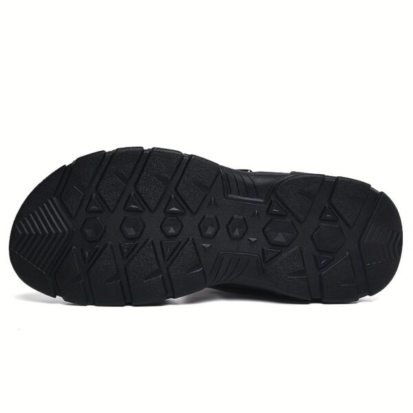 Men's Breathable Casual Sandals with Adjustable Straps, Cushioned Insole & Non-Slip Rubber Sole - Beach Shoes for Summer, Outdoor, Hiking, Daily Wear, Summer Sandals - Image 10