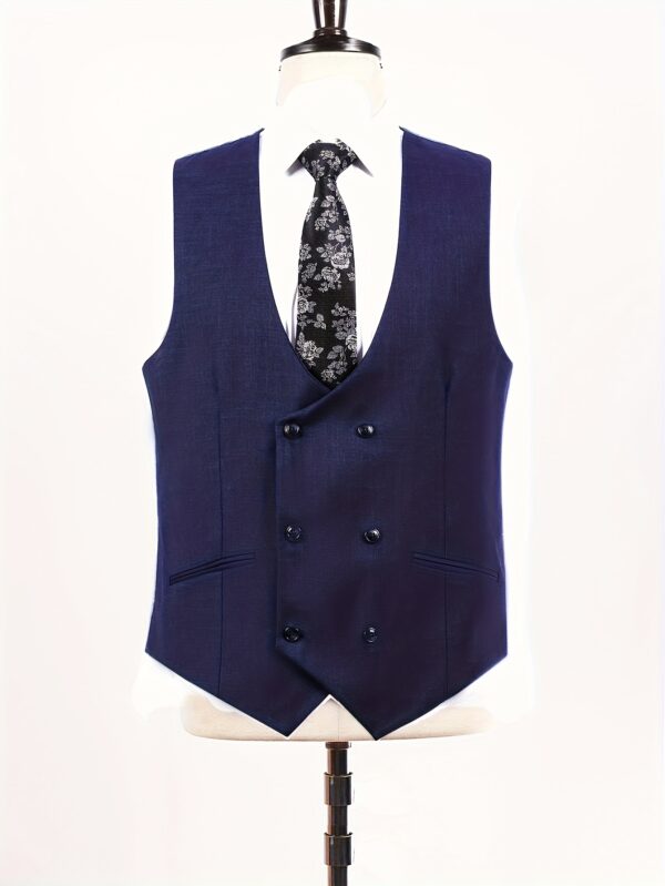 Men's Casual Suit Three-Piece Set - Image 8