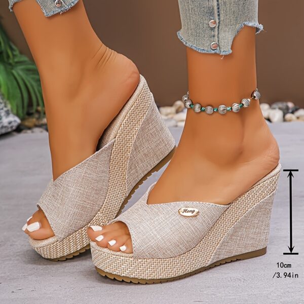 Stylish Women's Summer Slippers, Comfortable and Lightweight Indoor/Outdoor Slip-On Shoes, Perfect for All 69 Festive Occasions - Image 4