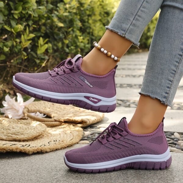 New Stylish And Colorful Fishnet Casual Sports Shoes - Image 19
