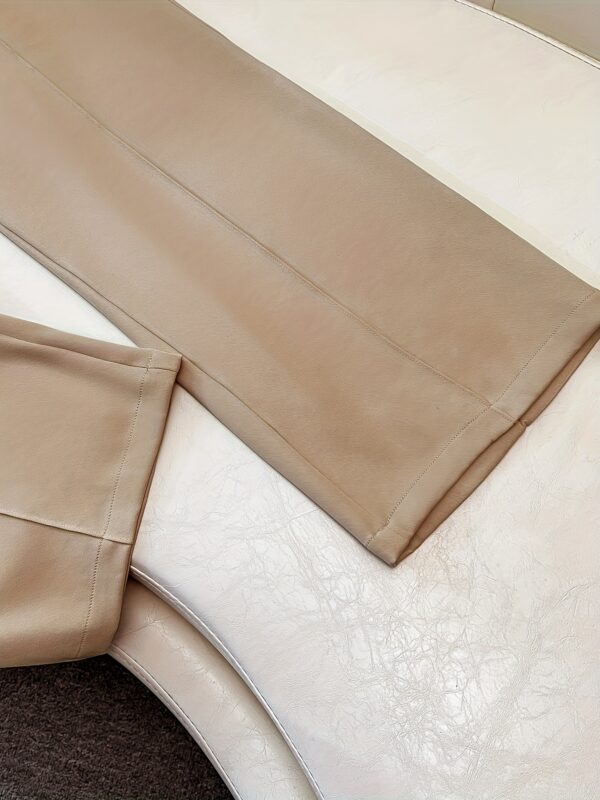 Women's Straight-Leg Pants Elegant Workwear Without Belt - Image 16