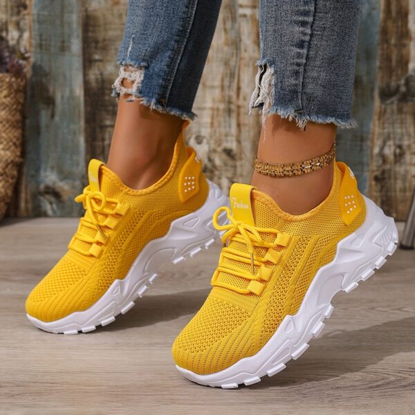 ZOSIVC Cheap womens shoes, Sneakers for women,Slip on shoes for women,White shoes for women, Black shoes for Women Comfortable. Casual Shoes for Beach, Vacation, Camping and Casual Attire, Summer Shoes | Casual Style | Mesh Upper, Ladies Sneakers,That. - Image 22