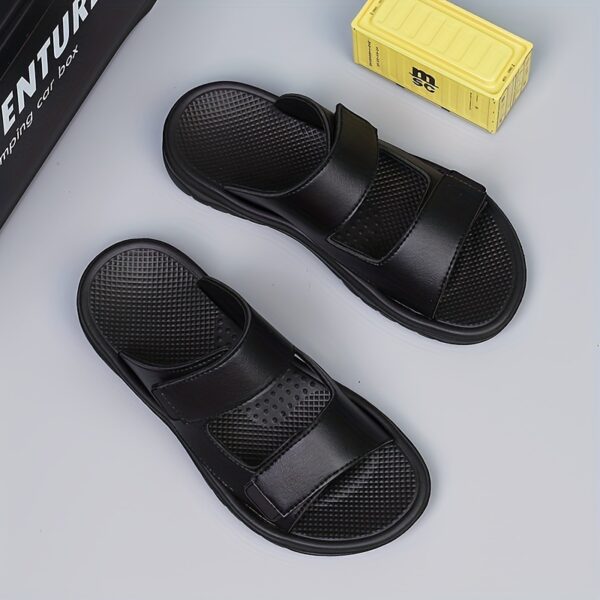 Men'S New Couple Classic Retro Premium Large Size Sports Shoes with PU Sole and Upper for Home Leisure Outdoor Vacation Beach Garden Comfortable Versatile Fashion Slippers - Image 7