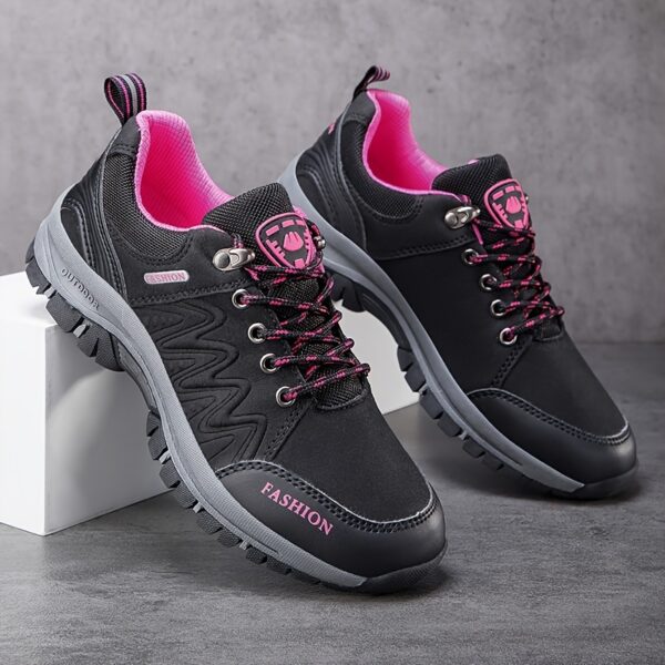 Women's Hiking Outdoor Shoes, Wear-resistant Trekking Walking Hunting Sneakers, Waterproof Mountain Climbing Non-slip Comfortable Sports Shoes - Image 8
