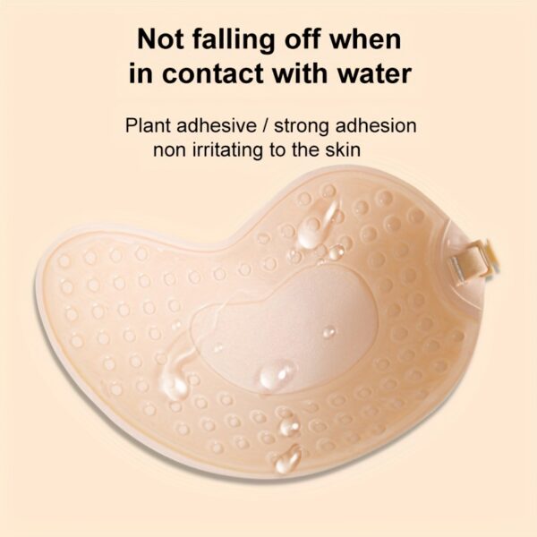 Mango Invisible Bra - Spring/Summer Thin, Breathable, Wireless, Mango-Shaped Front Clasp, No Print, Non-Textile Materials, Hand Wash Only, Invisible Bra | Mango Design | Comfortable Fit - Image 4