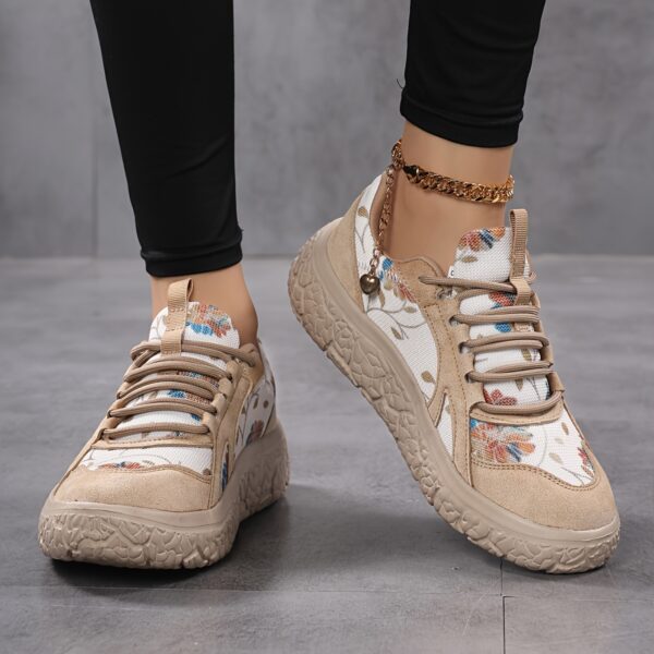 35-42 Spring New Women's Shoes Sports Casual Travel Sneakers Lightweight Anti-Slip Running Shoes Thick Sole - Image 5