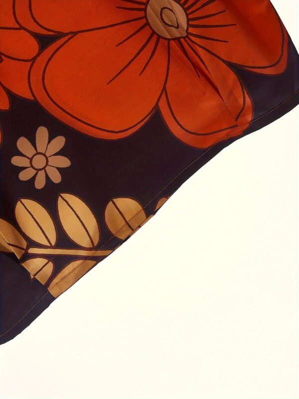 New Summer Elegant Printed Wide-Leg Two-Piece Set - Image 5