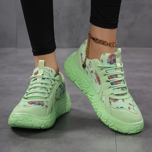 35-42 Spring New Women's Shoes Sports Casual Travel Sneakers Lightweight Anti-Slip Running Shoes Thick Sole - Image 10