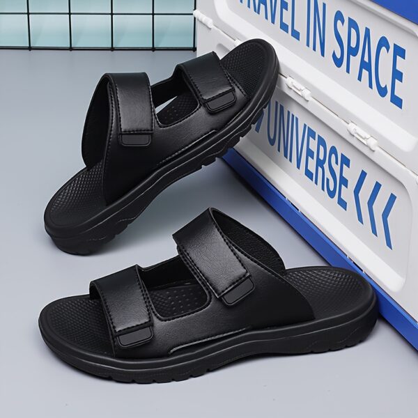 Men'S New Couple Classic Retro Premium Large Size Sports Shoes with PU Sole and Upper for Home Leisure Outdoor Vacation Beach Garden Comfortable Versatile Fashion Slippers - Image 10