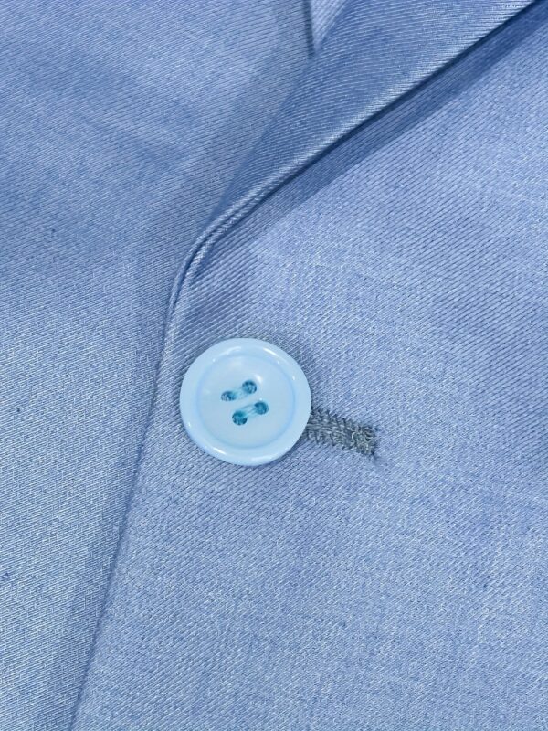Men's Spring/Summer Wedding Suit Set with Notch Lapel Jacket and Pants - Image 6