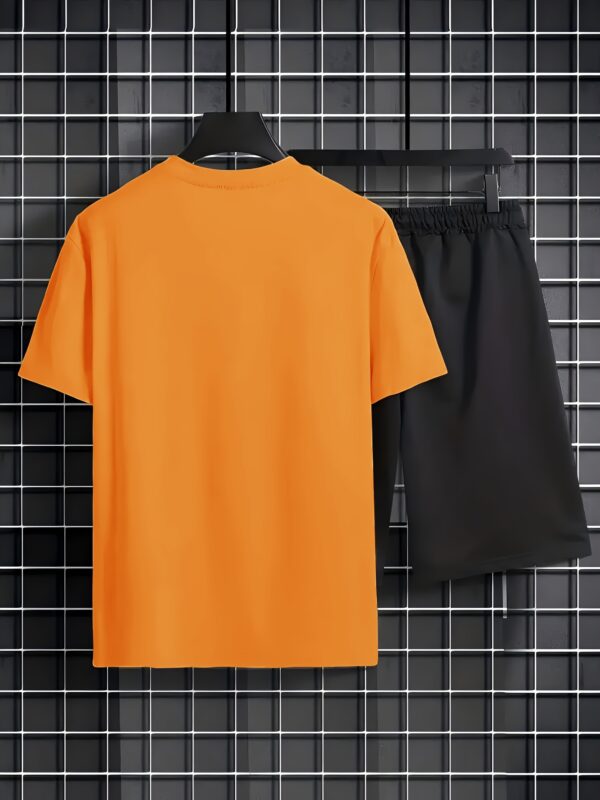 New Summer Men's Home Leisure T-shirt and Shorts - Image 5