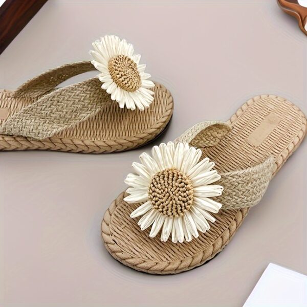 Little Daisy Ladies Slipper with Flat Bottom, Outdoor Beach Slippers, Lightweight and Quick Drying EVA Anti-slip - Image 6