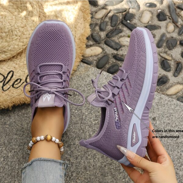 New Stylish And Colorful Fishnet Casual Sports Shoes - Image 52