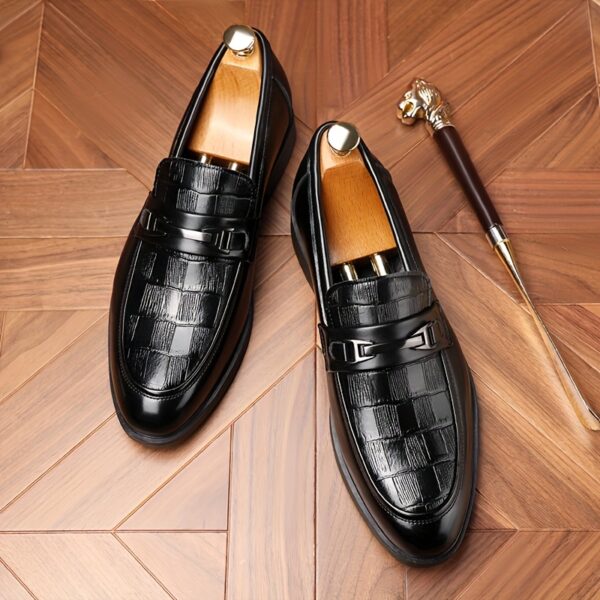 Classic Stylish Men'S Faux Shoes That Are Mature, Stable, Elegant, And Embody a Light Luxury Gentleman'S Flair, Suitable for Balls, Evening Parties, Celebrations, Weddings, Formal Occasions, And Business Casual Wear. - Image 8