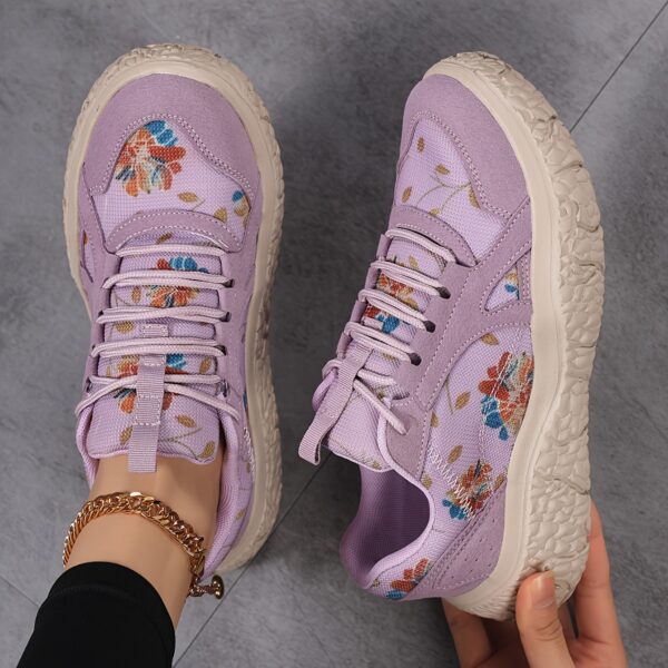 35-42 Spring New Women's Shoes Sports Casual Travel Sneakers Lightweight Anti-Slip Running Shoes Thick Sole - Image 8