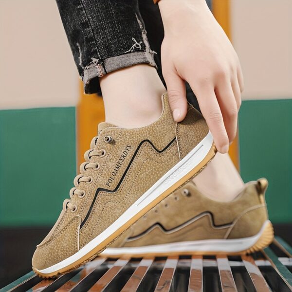 Men'S New Style Trendy Men'S Shoes Breathable Non-Slip Casual Fashion Shoes Lightweight Soft Sole Running Travel Non-Slip Sports Height-Increasing Daddy Trendy Shoes All-Match Sports Shoes - Image 6