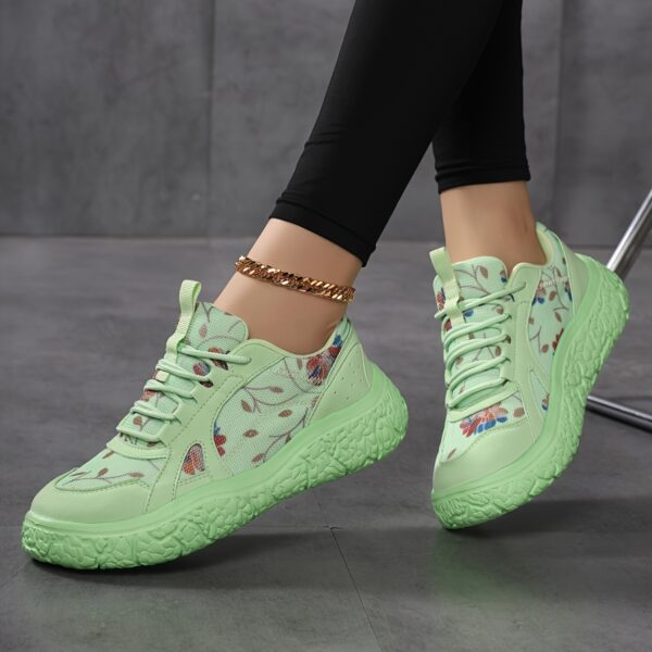 35-42 Spring New Women's Shoes Sports Casual Travel Sneakers Lightweight Anti-Slip Running Shoes Thick Sole - Image 6