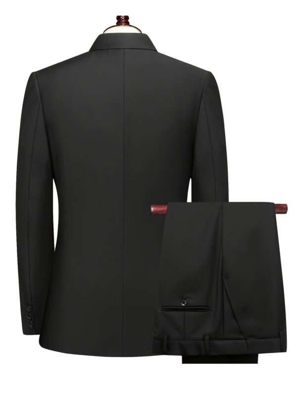 Men'S Business Suit Two-Piece Set: Blazer and Trousers, Stylish and Versatile for Office, Banquet, Wedding Events - Image 6