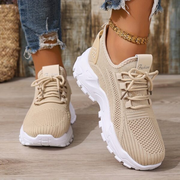ZOSIVC Cheap womens shoes, Sneakers for women,Slip on shoes for women,White shoes for women, Black shoes for Women Comfortable. Casual Shoes for Beach, Vacation, Camping and Casual Attire, Summer Shoes | Casual Style | Mesh Upper, Ladies Sneakers,That. - Image 10