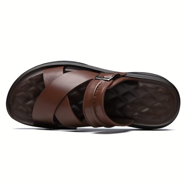 Men's Street Fashion Air Cushion Soft Bottom Anti-slip Vacation Leisure Slippers - Image 9