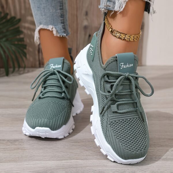 ZOSIVC Cheap womens shoes, Sneakers for women,Slip on shoes for women,White shoes for women, Black shoes for Women Comfortable. Casual Shoes for Beach, Vacation, Camping and Casual Attire, Summer Shoes | Casual Style | Mesh Upper, Ladies Sneakers,That. - Image 17