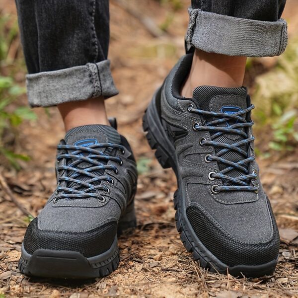 Men's Casual Outdoor Sneakers - Breathable, Non-Slip, Lace-Up Shoes for Hiking & Casual Attire, All Seasons - Image 6