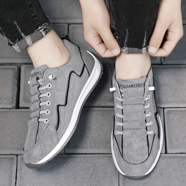 Men'S New Style Trendy Men'S Shoes Breathable Non-Slip Casual Fashion Shoes Lightweight Soft Sole Running Travel Non-Slip Sports Height-Increasing Daddy Trendy Shoes All-Match Sports Shoes - Image 12
