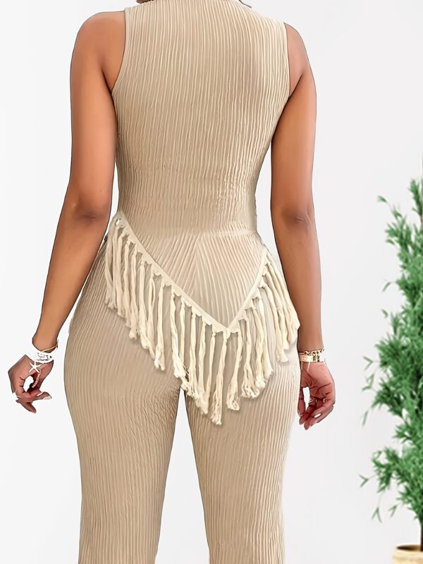 Women'S Fashionable Tassel Outfit - Image 2