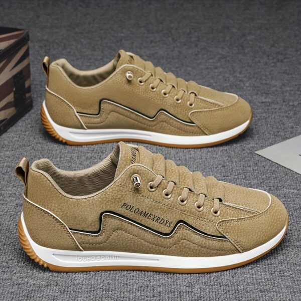 Men'S New Style Trendy Men'S Shoes Breathable Non-Slip Casual Fashion Shoes Lightweight Soft Sole Running Travel Non-Slip Sports Height-Increasing Daddy Trendy Shoes All-Match Sports Shoes - Image 9