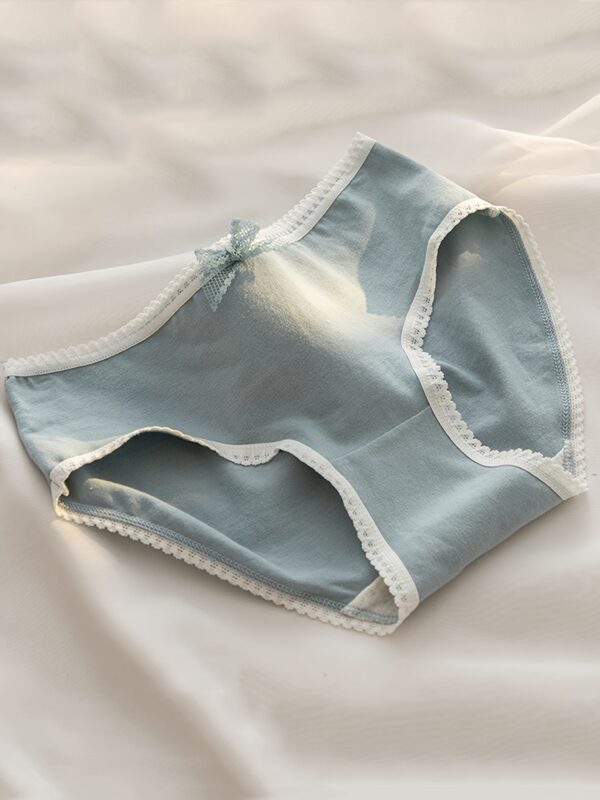 5pcs Allover Print Briefs, Cute Comfy Breathable Stretchy Intimates Panties, Women's Lingerie & Underwear - Image 3