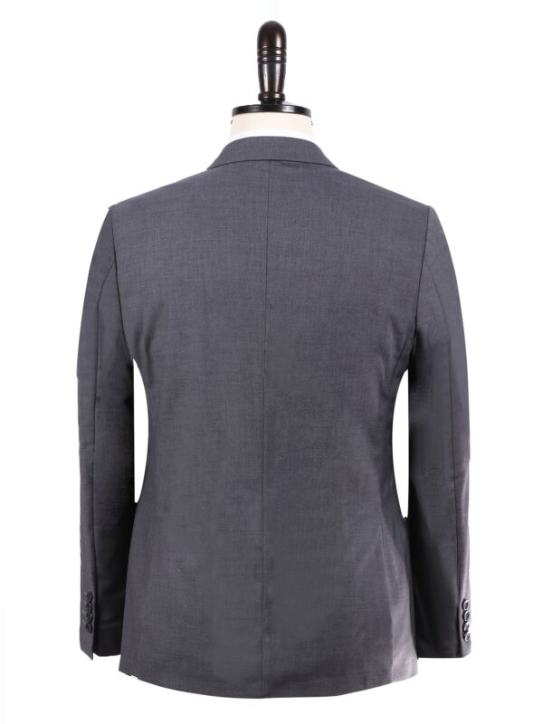 Men's Classic Business Suit Set - Polyester & Rayon Blend, Non-Stretch Fabric, Solid Color, Perfect for Spring/Summer/Fall - Image 8
