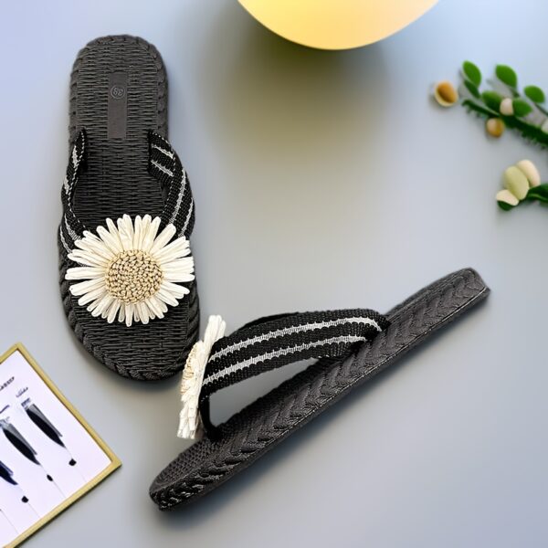 Little Daisy Ladies Slipper with Flat Bottom, Outdoor Beach Slippers, Lightweight and Quick Drying EVA Anti-slip - Image 9