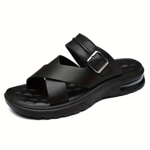 Men's Street Fashion Air Cushion Soft Bottom Anti-slip Vacation Leisure Slippers - Image 7