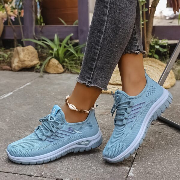 New Stylish And Colorful Fishnet Casual Sports Shoes