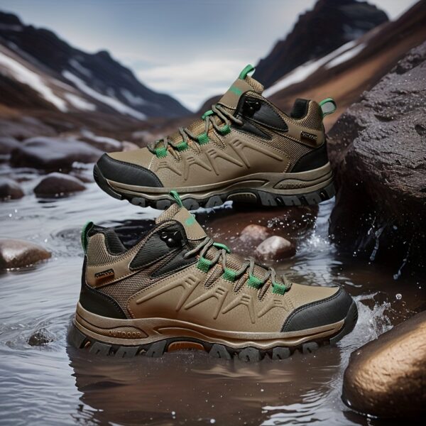 Men'S Outdoor Sports Hiking Shoes, Trekking Shoes, Stylish Versatile Sneakers, Retro Trendy Shoes, Popular Men'S Footwear, Breathable Trail Running Shoes, Lightweight Comfortable Trail Running Shoes, Climbing Shoes, Mountaineering Boots. - Image 6