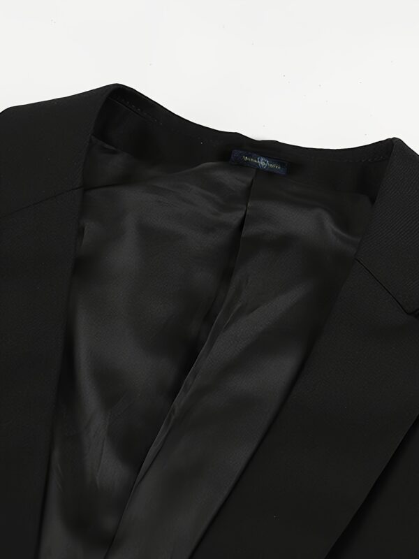 Men'S Business Suit Two-Piece Set: Blazer and Trousers, Stylish and Versatile for Office, Banquet, Wedding Events - Image 5