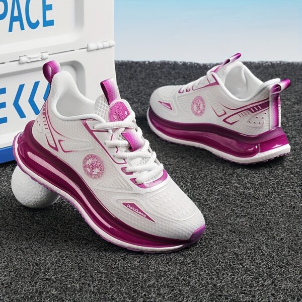 Men'S and Women'S 2025 Spring/Summer Mesh Sports Sneakers - Breathable, Low Top Lace-Up Running Shoes with High Elasticity Sole, All-Season Athletic Footwear, Athletic Footwear | Vibrant Design | Comfortable Footwear - Image 7