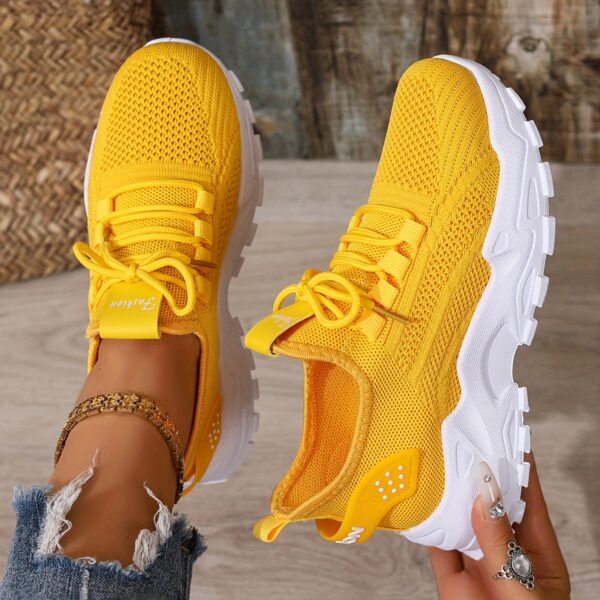 ZOSIVC Cheap womens shoes, Sneakers for women,Slip on shoes for women,White shoes for women, Black shoes for Women Comfortable. Casual Shoes for Beach, Vacation, Camping and Casual Attire, Summer Shoes | Casual Style | Mesh Upper, Ladies Sneakers,That. - Image 19
